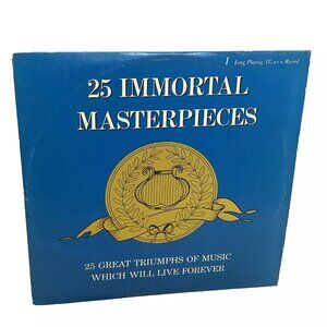 Unknown Artist 25 Immortal Masterpieces (Vinyl) Pickwick STBMN VG+ LP Record